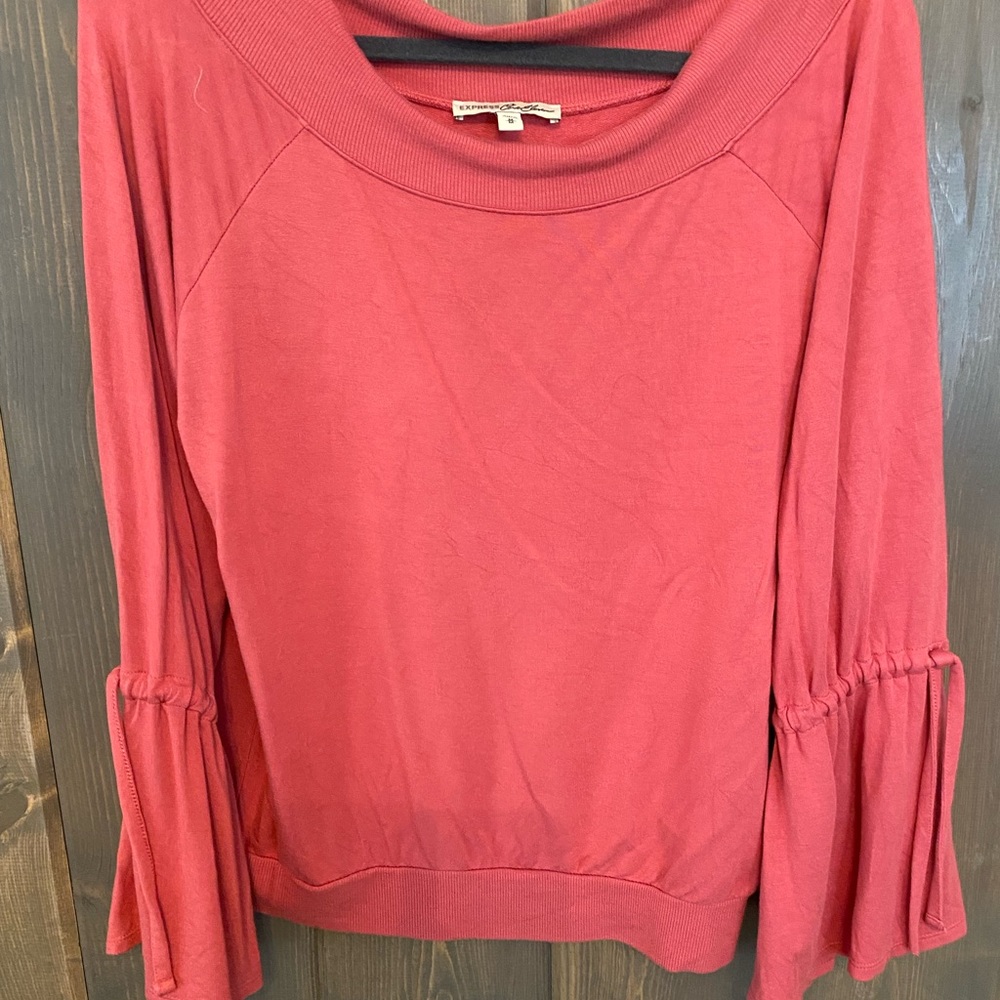 Express off shoulder top